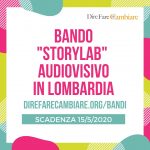 StoryLab: bando per prodotti audiovisivi in Lombardia