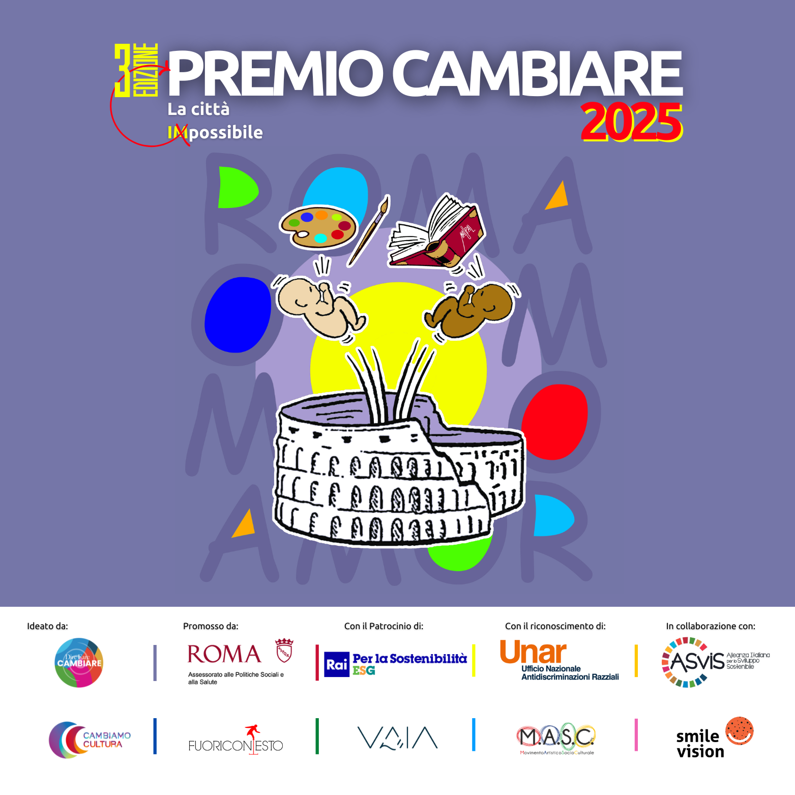 Premio Cambiare 2025: L’Arte e la Cultura al Servizio del Cambiamento
